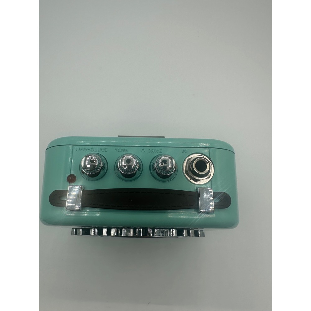 Danelectro Honeytone Mini Guitar Amp Teal N-10 Excellent Portable Practice Amp - Picture 5 of 8